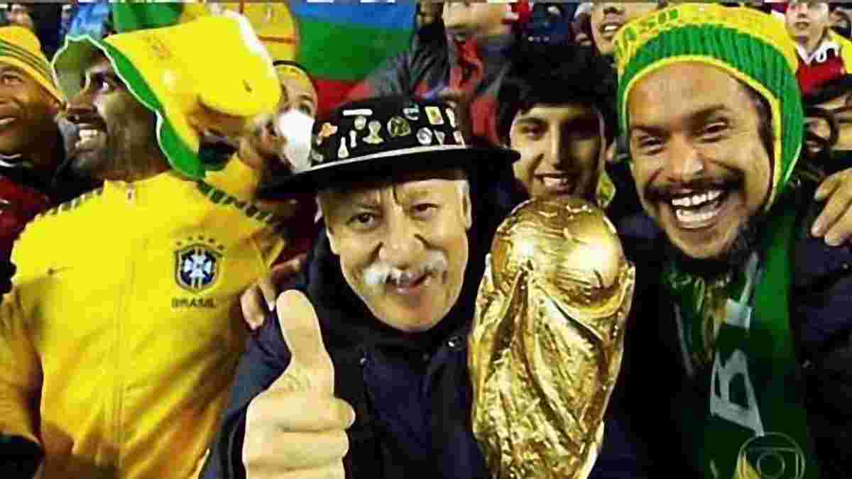 Гол Дугласа Косты довел суперфана сборной Бразилии до экстаза (ФОТО)