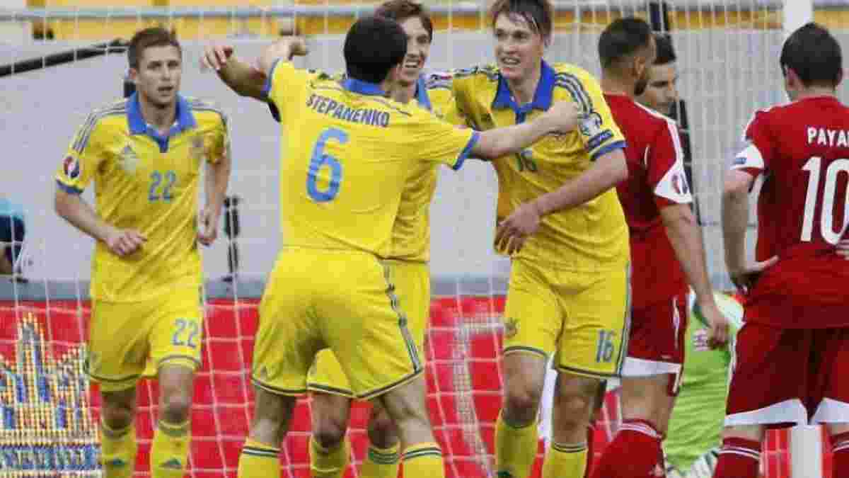 Україна - в топ-10 збірних Європи, Росія пасе задніх (ФОТО)