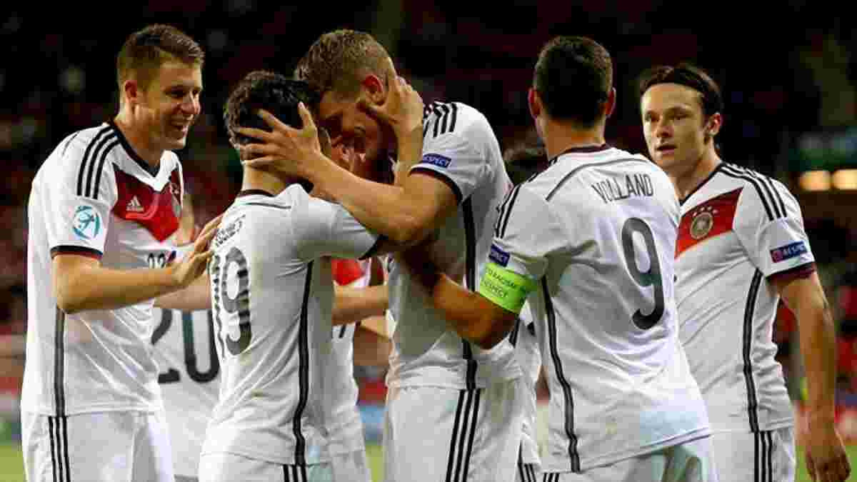 Евро U-21: Германия возглавила группу А (ВИДЕО)