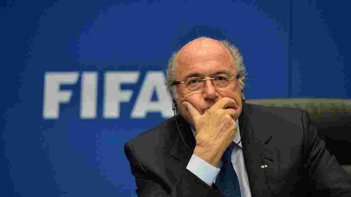 Блаттер: Я хотел отвести ФИФА от линии огня
