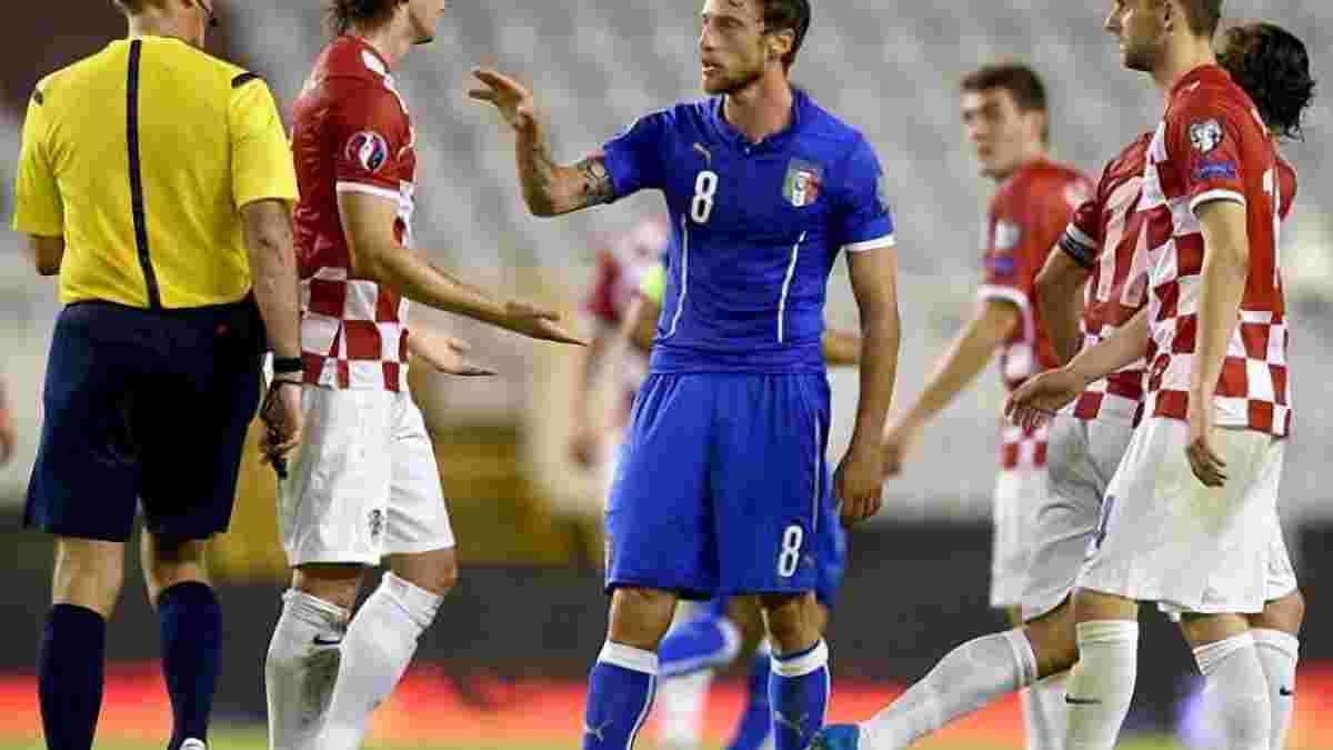 УЄФА зняв з Хорватії одне очко за свастику на полі
