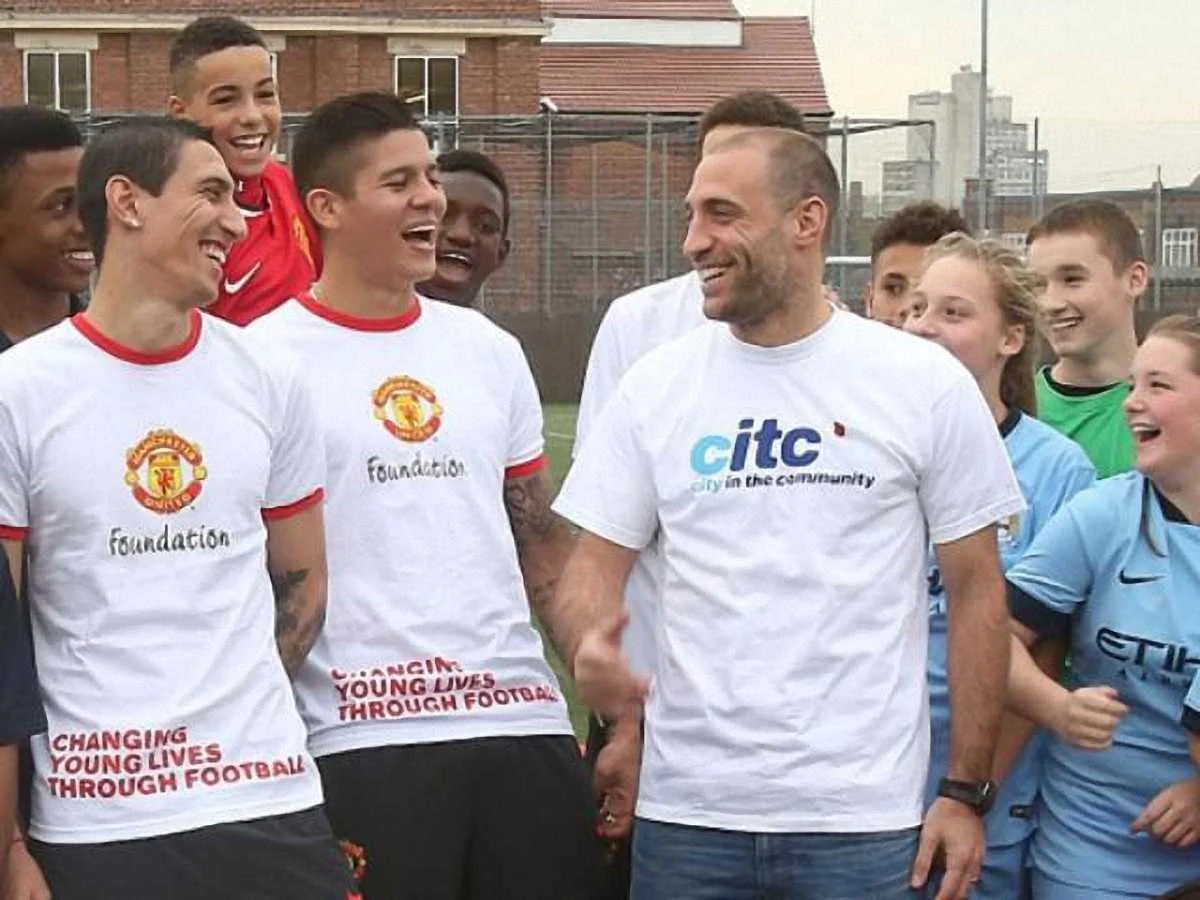 Ди Марии и Рохо весело с Сабалетой / gettyimages