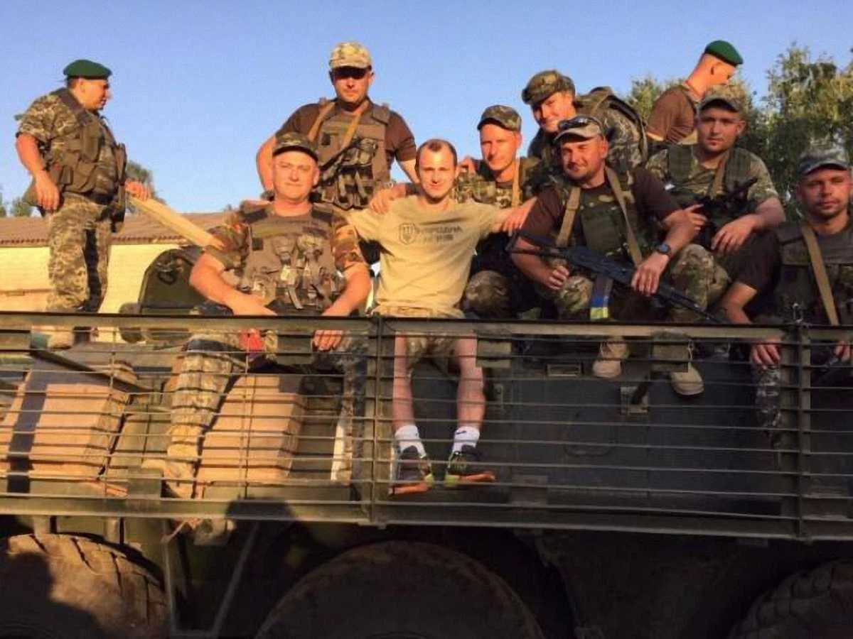 Роман Зозуля із захисниками вітчизни / соцмережі