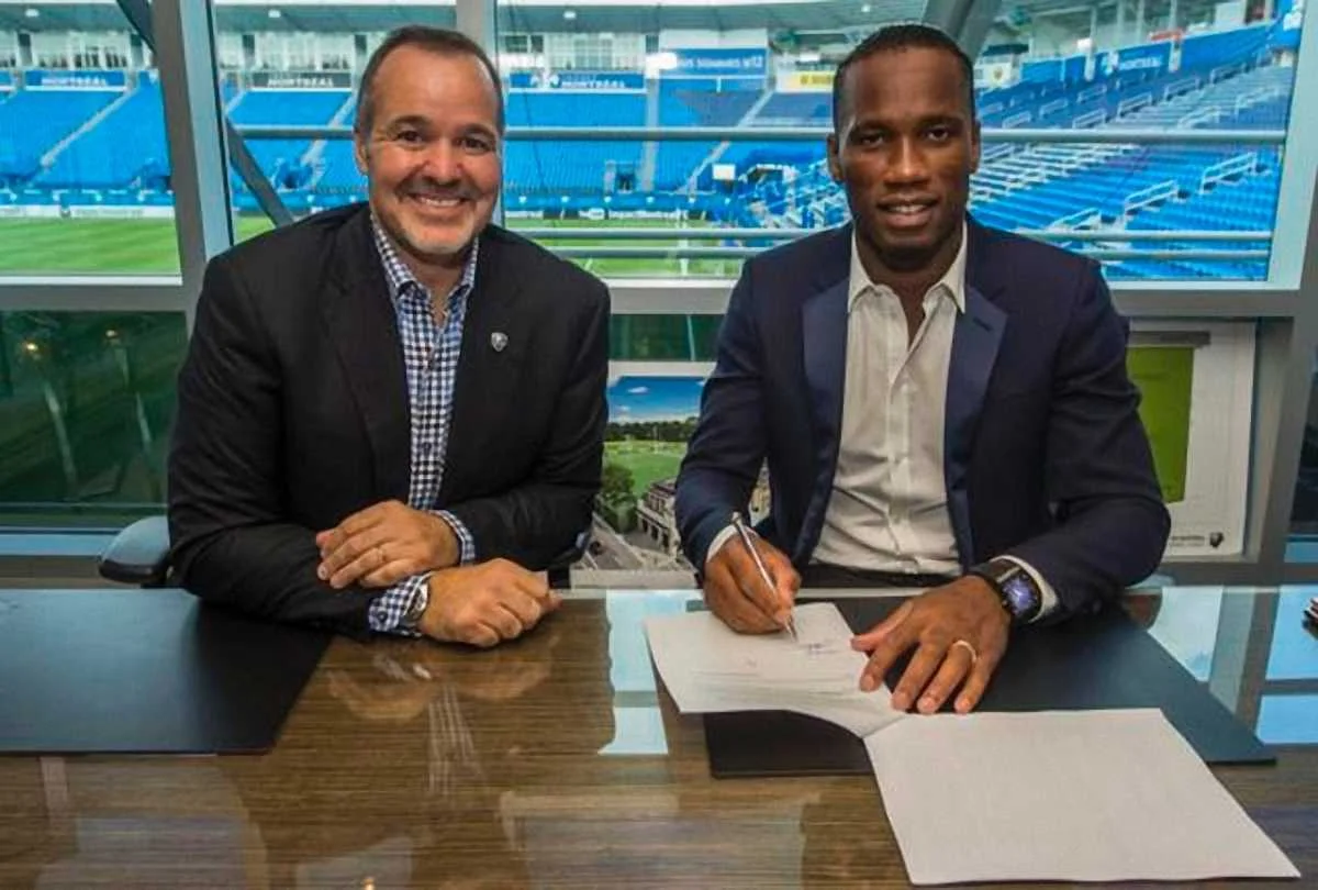 Дрогба підписує контракт з "Монреалем" // Фото ФК Монреаль