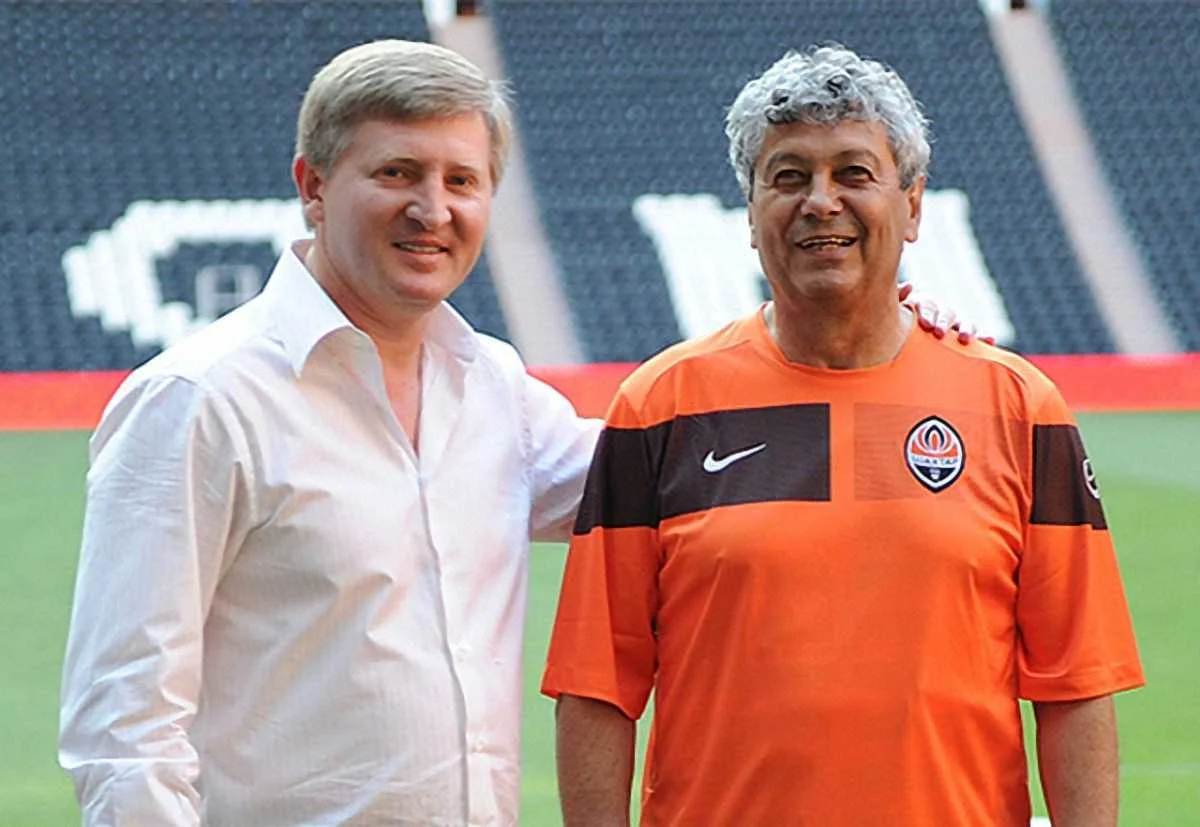 ліворуч Рінат Ахметов / фото прес-служби ФК "Шахтар"