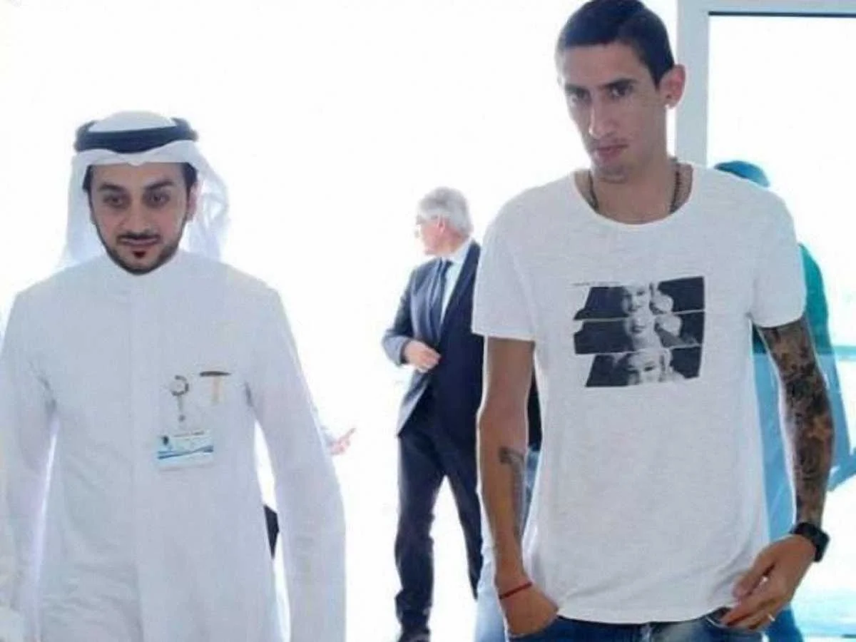 Ді Марія здав тести у Досі / фото із соцмереж