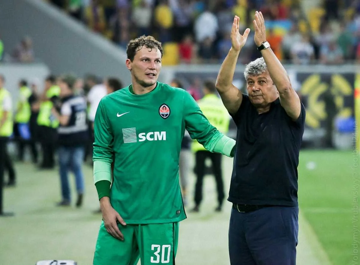 П'ятов і Луческу / фото "Футбол 24"