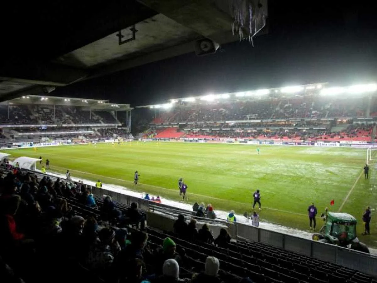 В октябре 2012 года на "Леркендаль Арене" играл "Металлист" / Getty Images