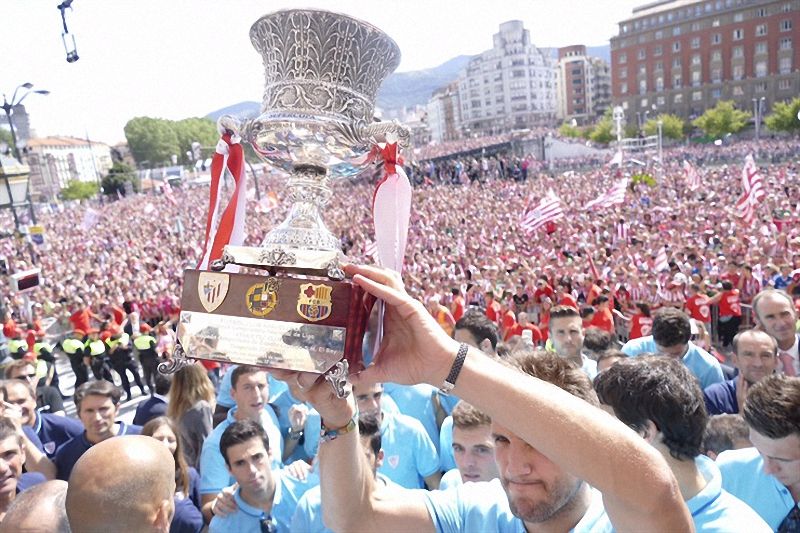 Атлетік, Більбао, Суперкубок, Іспанія, святкування, Athletic, Athletic Bilbao, Bilbao, celebration, Spain, Espana, Supercup, Super Copa