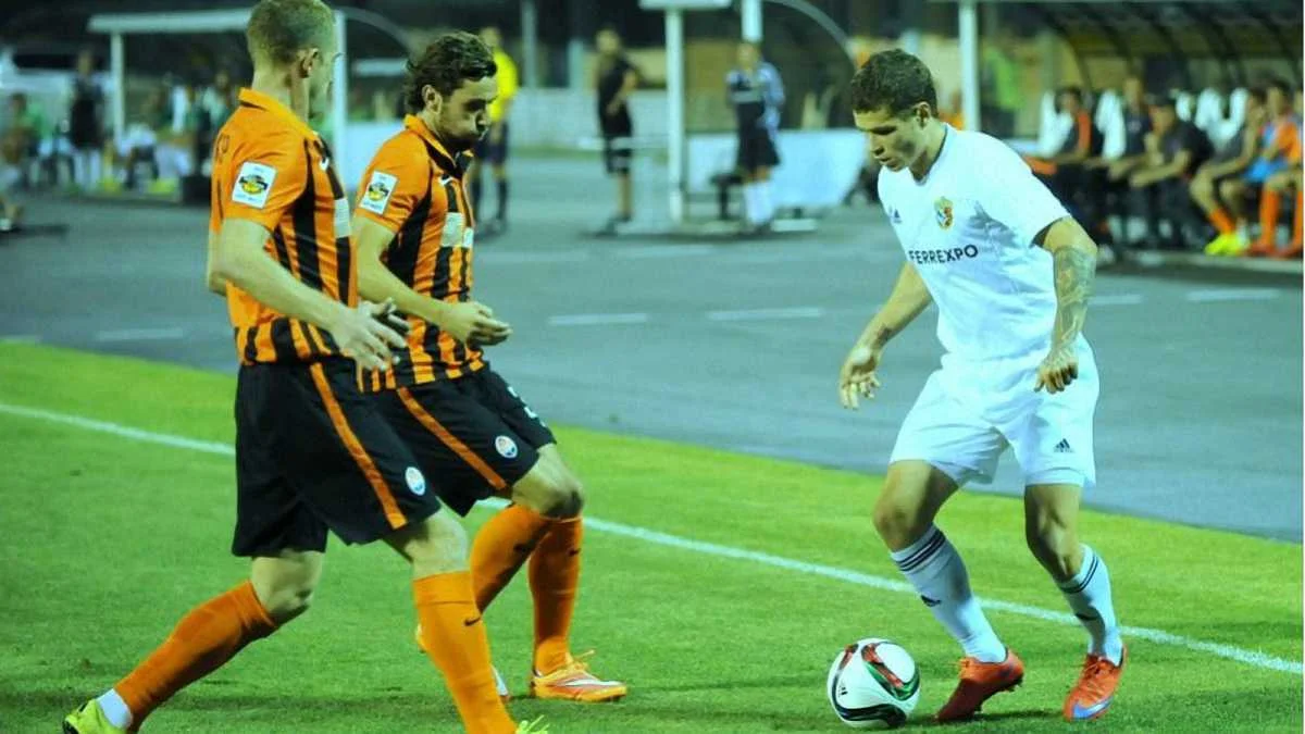 Громов против "Шахтера" / фото ФК Ворскла