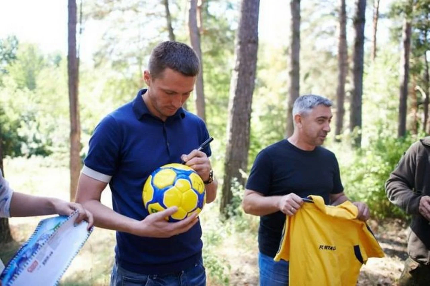 Олександр Севідов на тій самій "зустрічі" // Фото Соцмережі