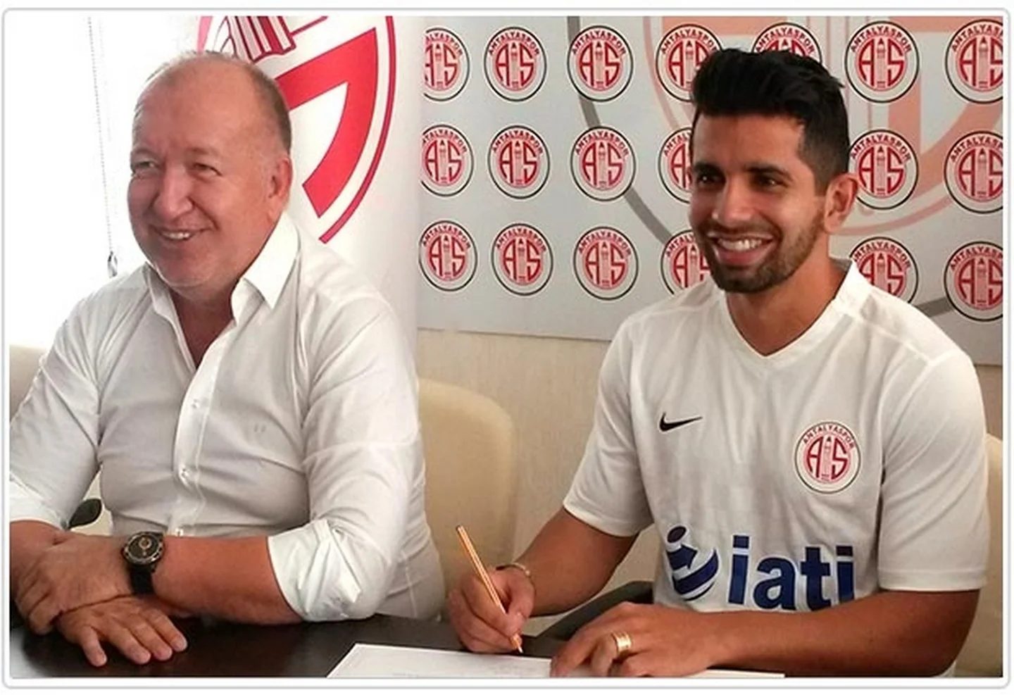 Гильерме в "Антальяспор" // Фото ФК Антальяспор