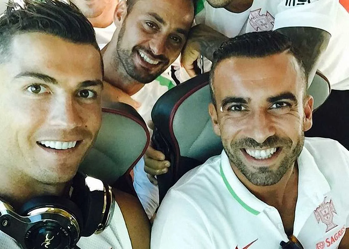 Традиційне селфі Роналду в збірній Португалії