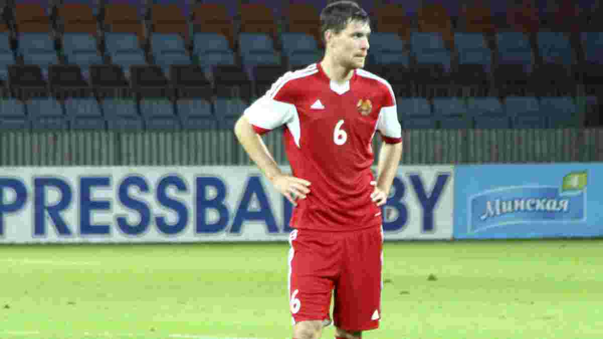 Збірна Білорусі втратила двох гравців перед матчем з Україною