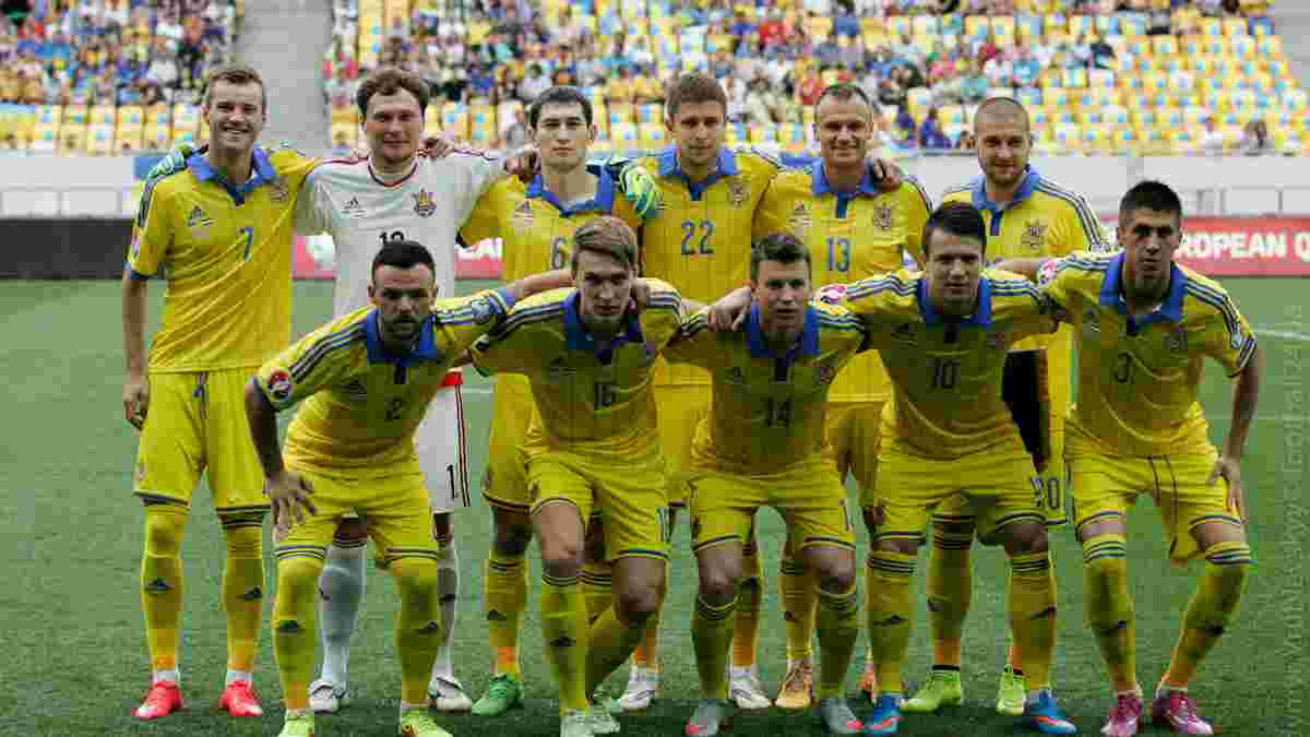 Сборная Украины поднялась в рейтинге ФИФА