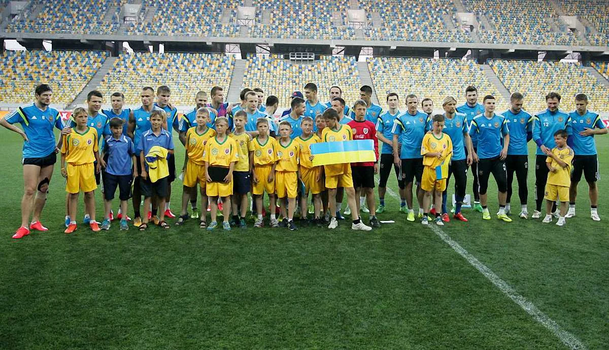 "Сине-желтые" / фото Владимира Врублевского