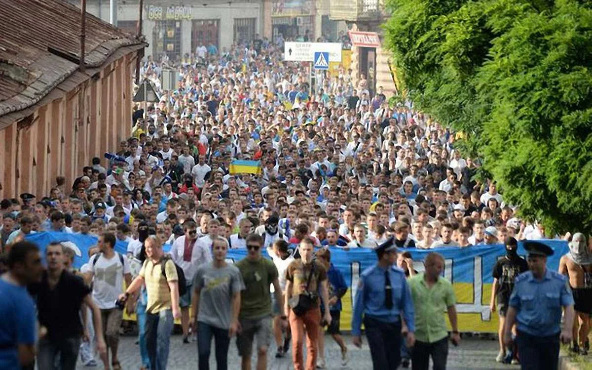 Вболівальники збірної України / фото segodnya.ua