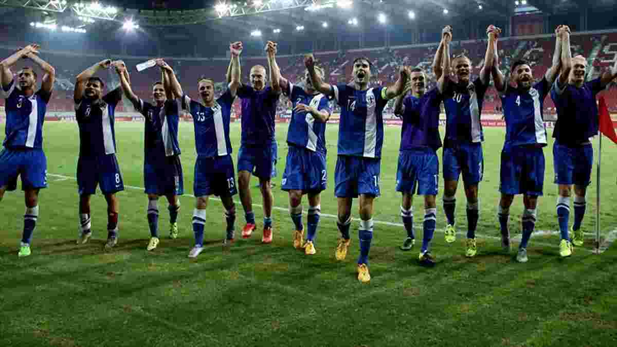 Отбор на Евро-2016. Греция - Финляндия - 0:1 (ВИДЕО)