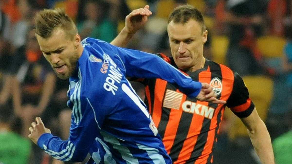 Ярмоленко против Шевчука / фото Футбол 24