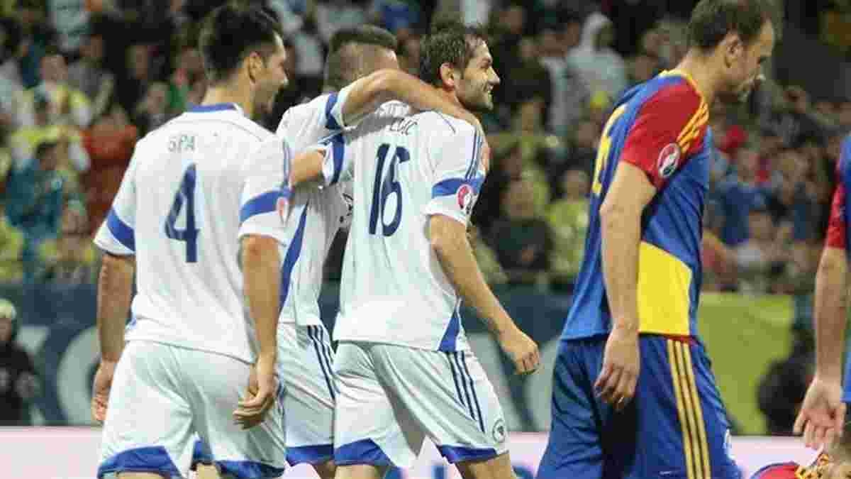 Відбір на Євро-2016. Боснія і Герцеговина - Андорра - 3:0 (ВІДЕО)