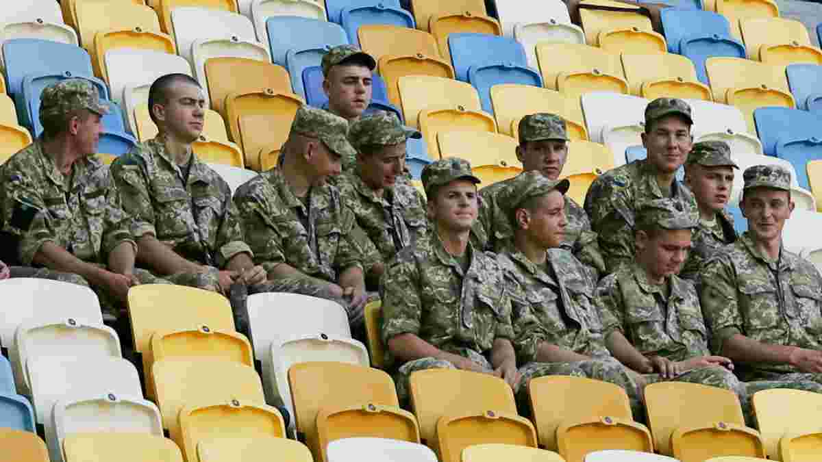 Бойцы АТО отправились со сборной Украины на матч отбора Евро-2016 против Словакии
