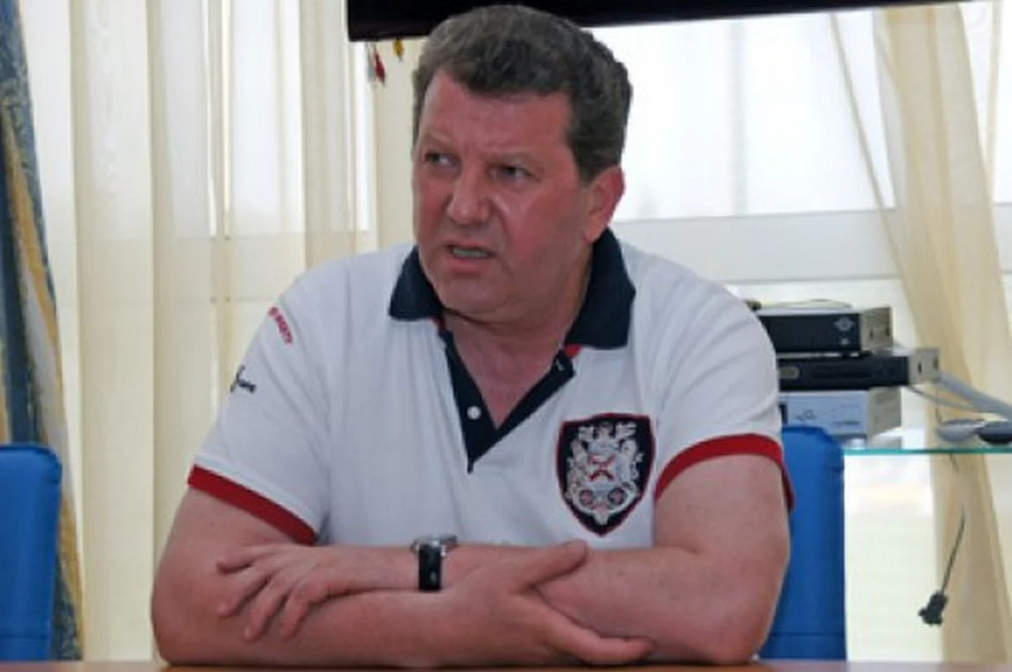 Сергей Куницын на посту президента крымского клуба / Фото ФК Таврия