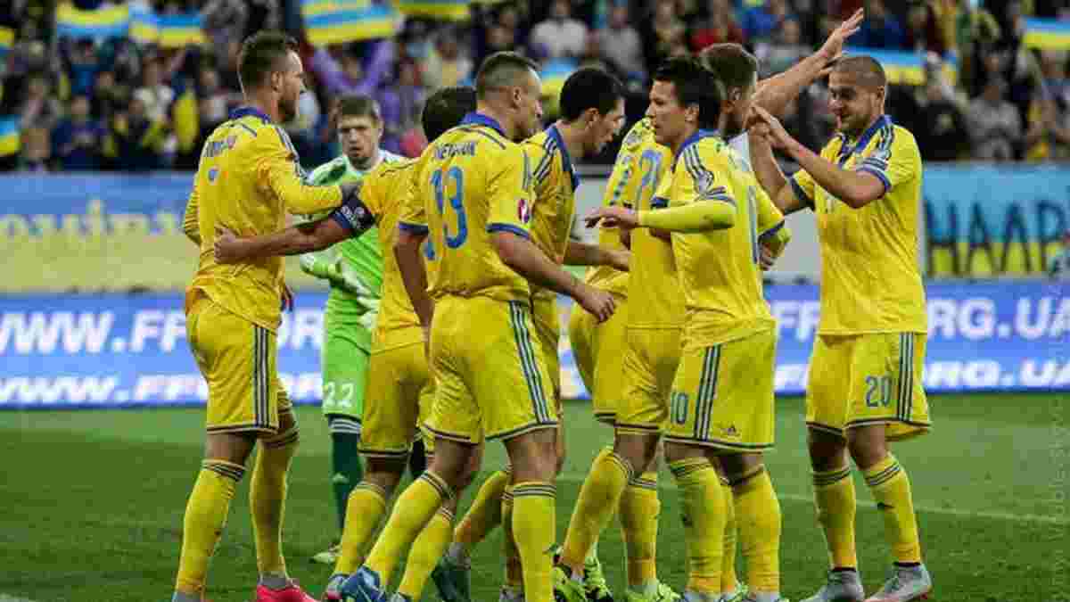 Украина продолжает опережать Россию в рейтинге УЕФА