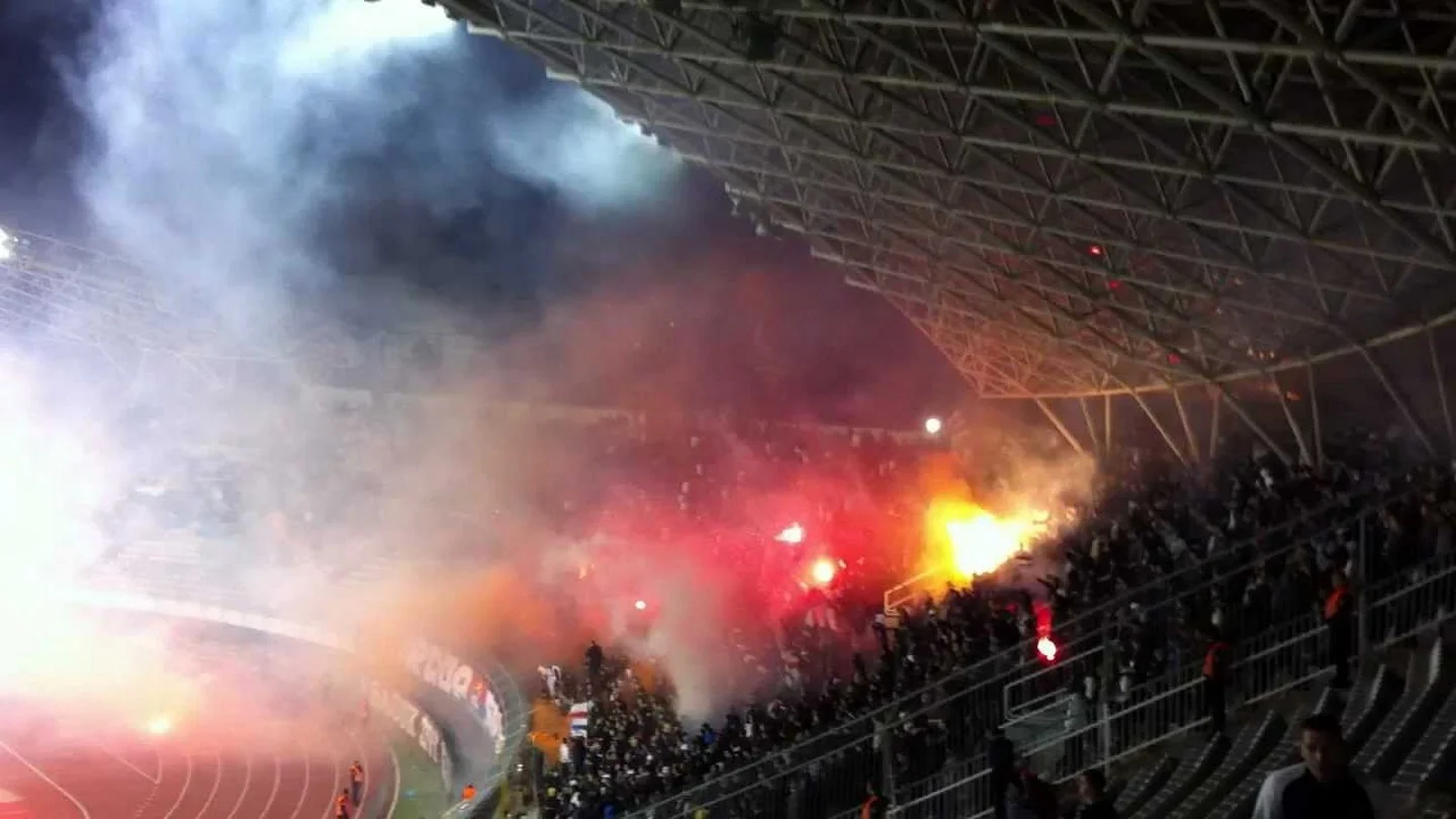 Атмосфера на сплітському дербі / Фото соцмережі