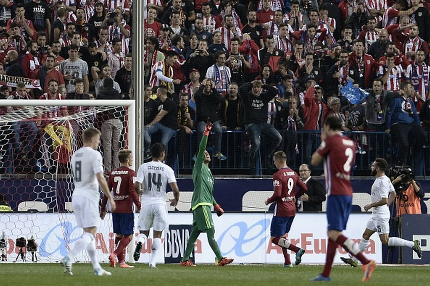 Кейлор Навас - герой встречи / Фото Getty Images
