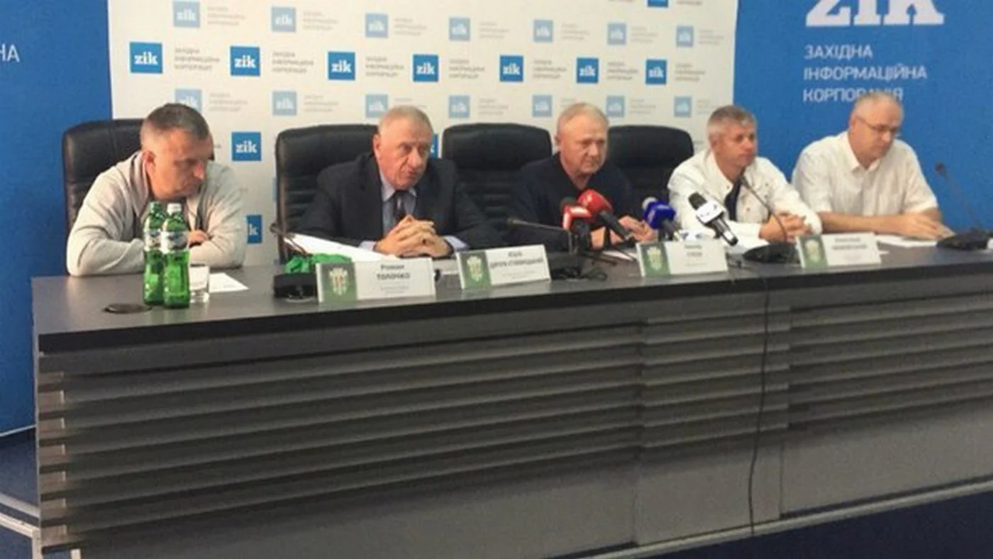 Пресс-конференция по случаю матча / фото Олега Гринькевича