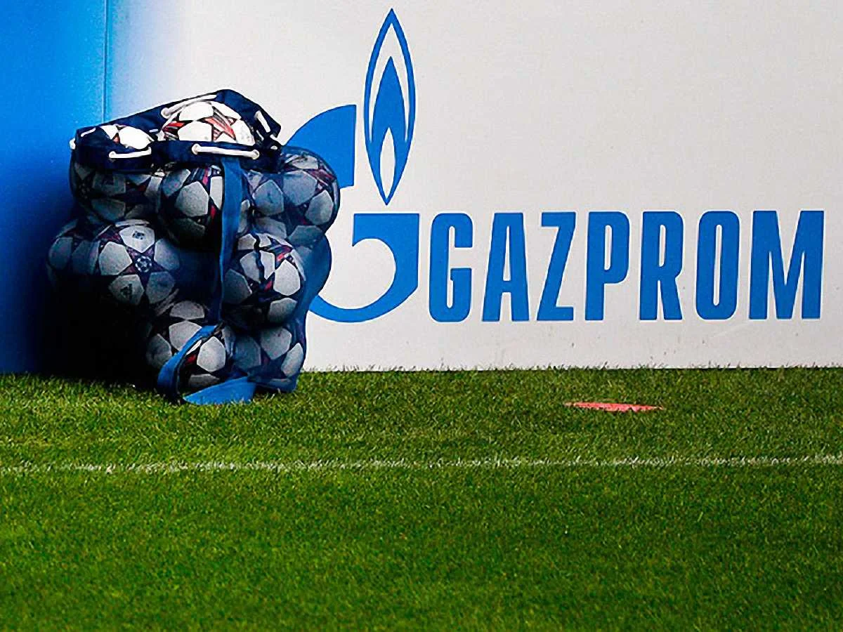 Реклама "Газпрома" на матчах ЛЧ / uefa.com
