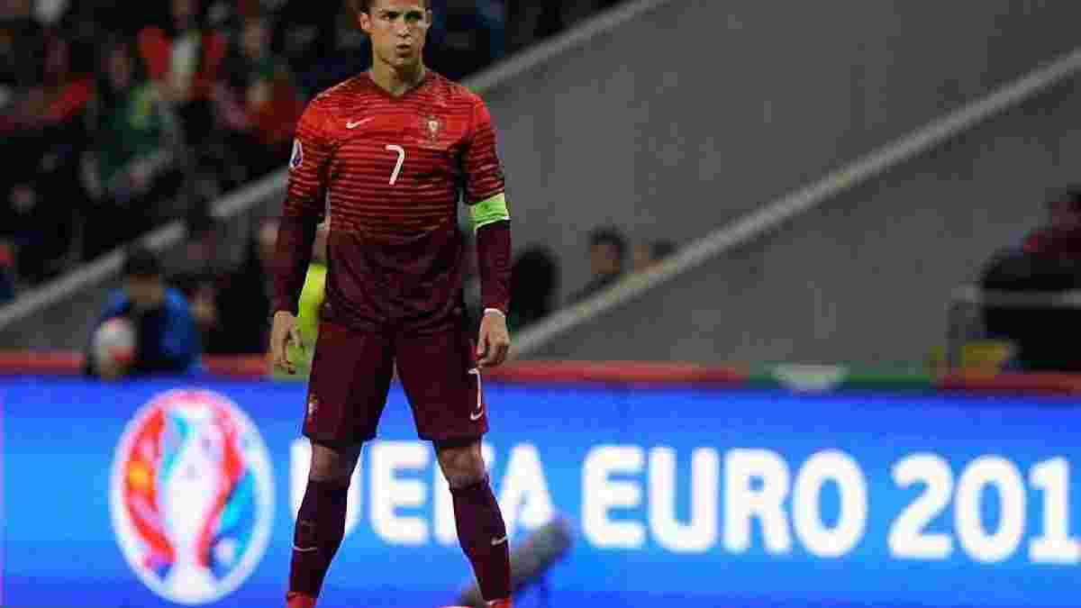 Роналду не зіграє проти Сербії