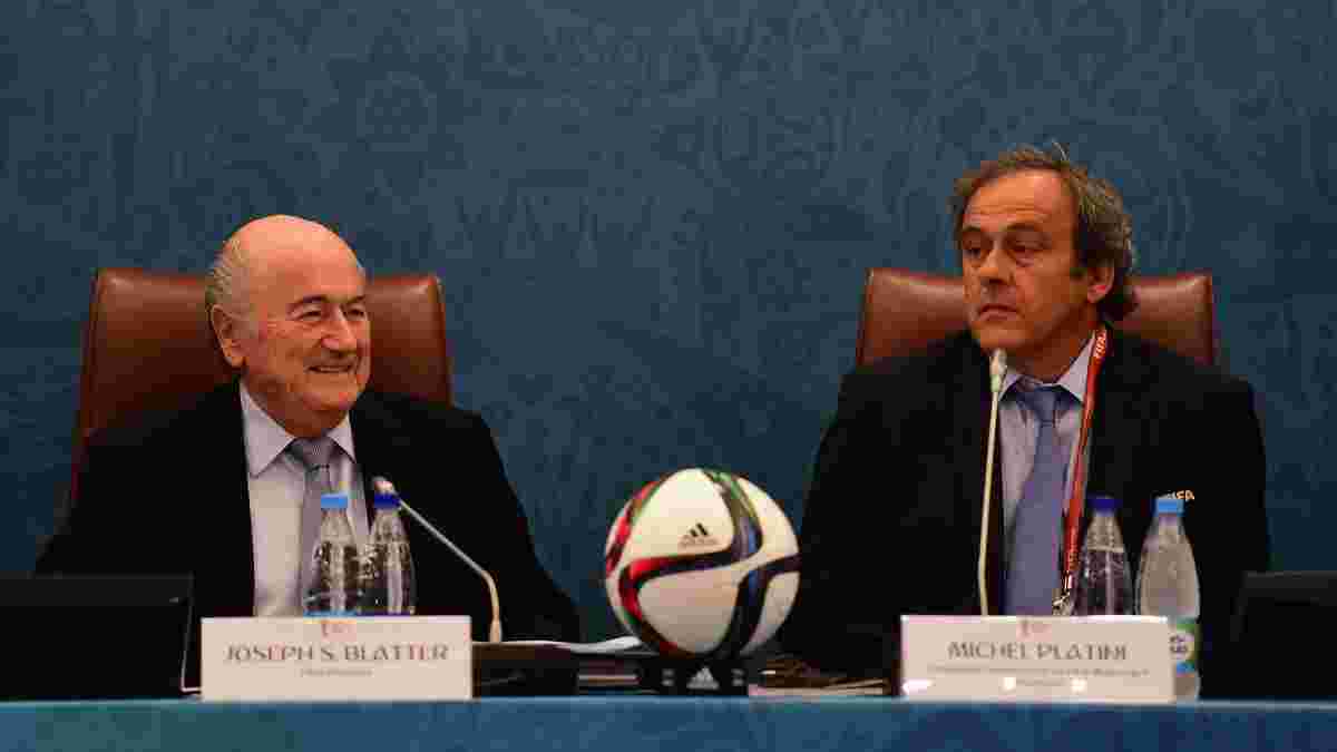 Блаттер і Платіні подали апеляції на рішення ФІФА