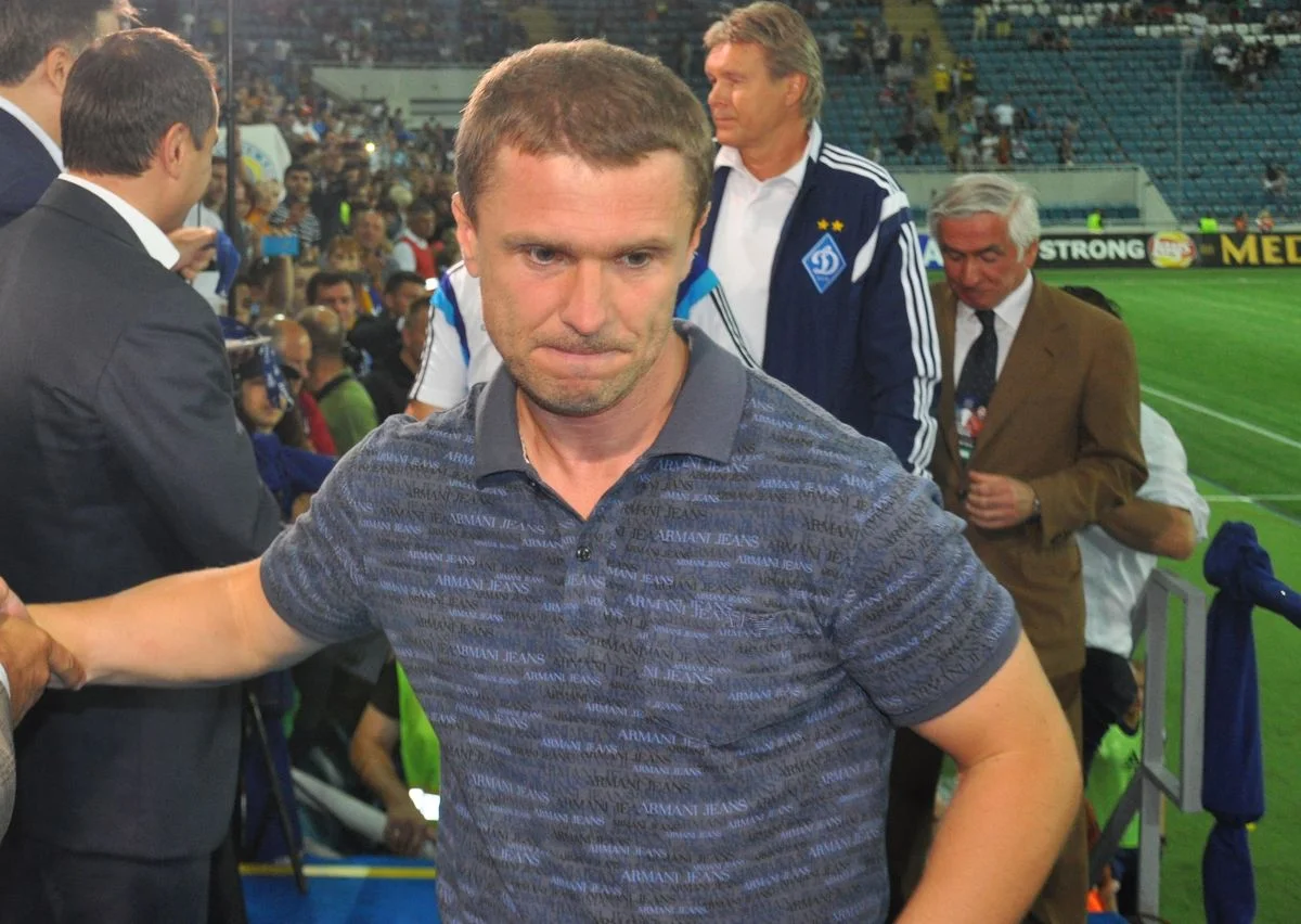 Сергій Ребров / фото В.Перегняка