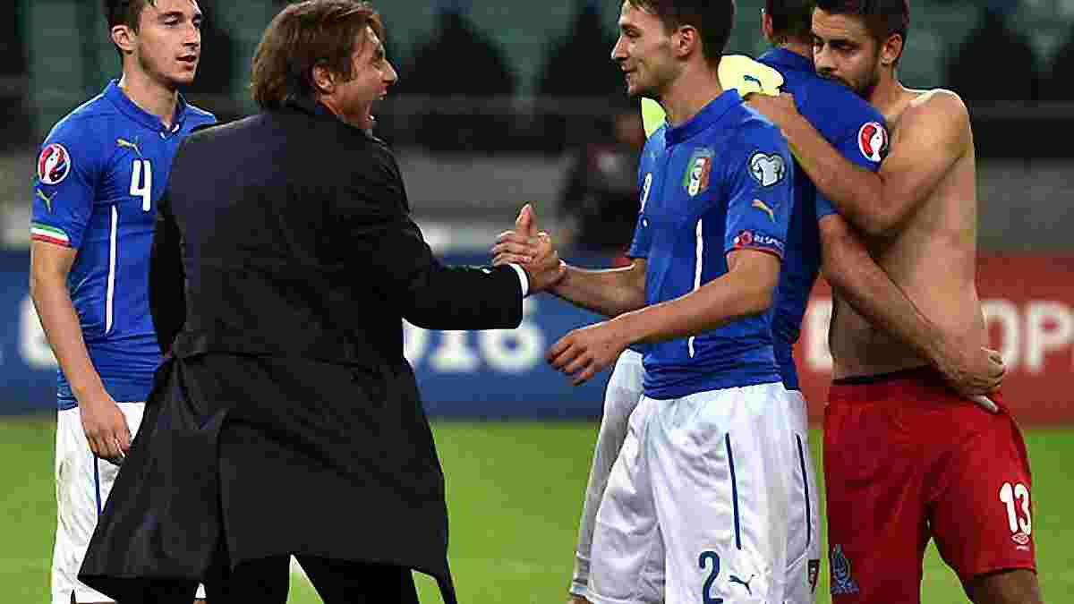 Азербайджан - Італія - 1:3. Відео голів і огляд матчу