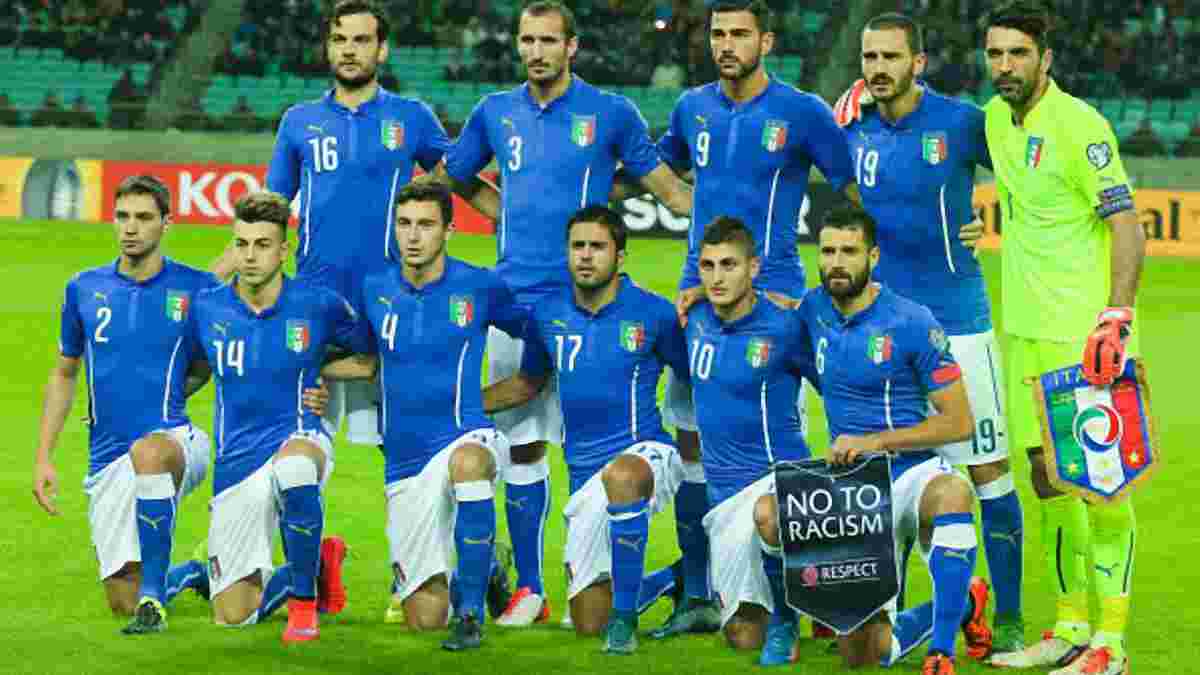 Італія наздогнала Іспанію за виходами в фінальні турніри чемпіонатів Європи та світу
