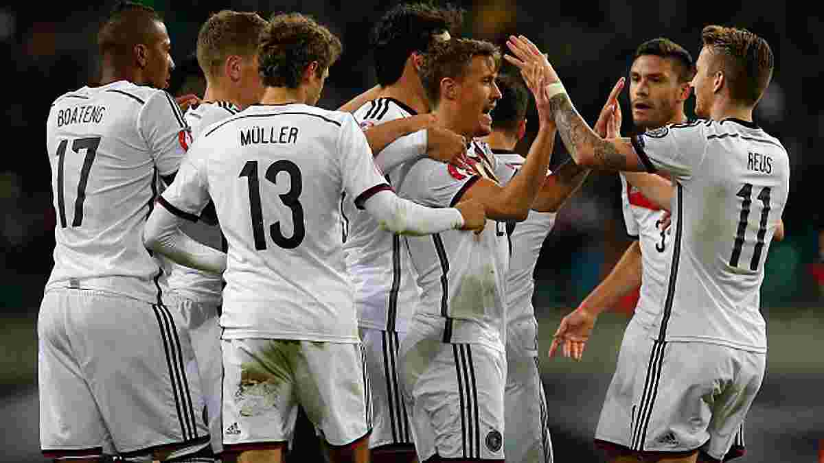 Германия установила рекорд по выходам на чемпионаты Европы