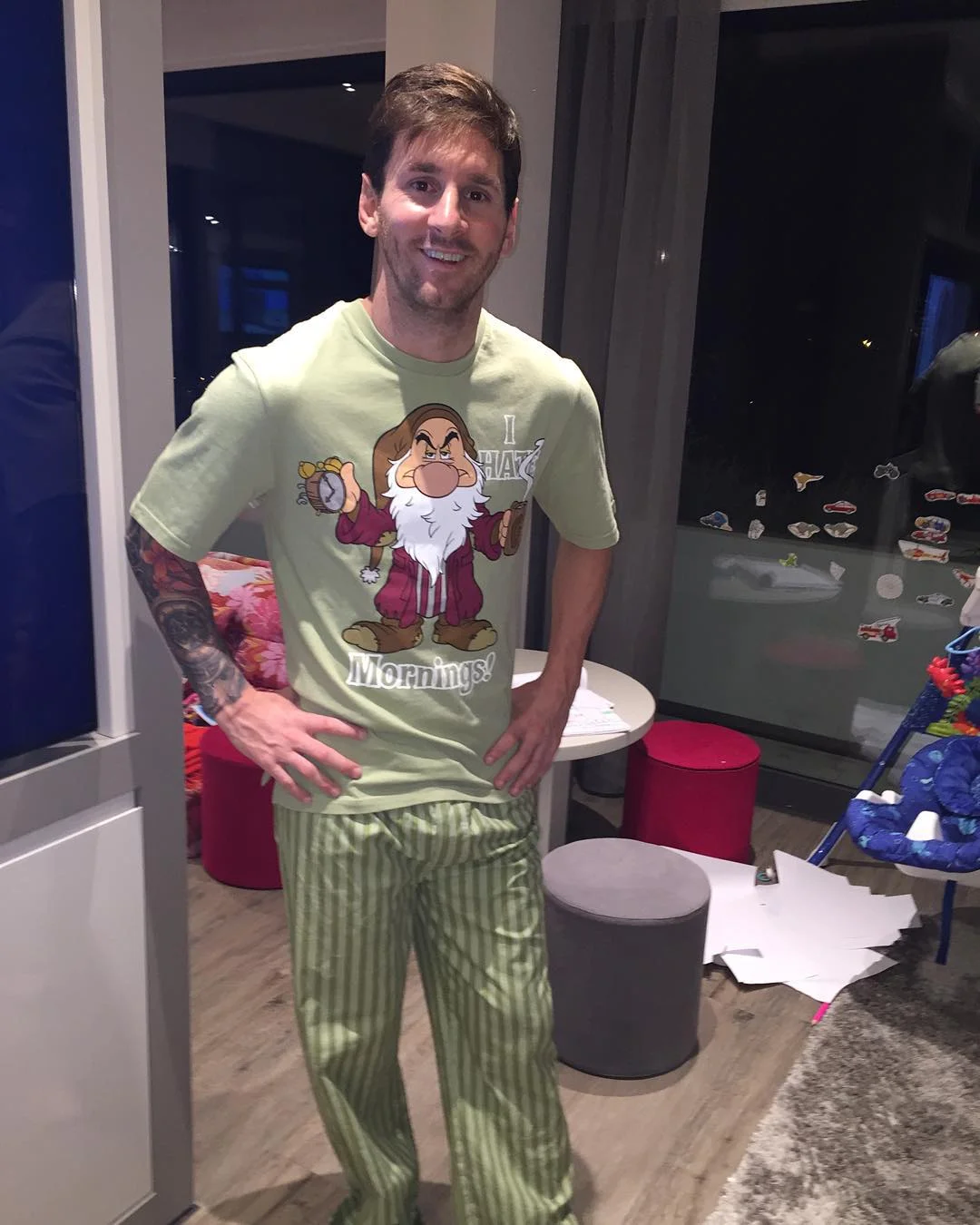 Лео Месси, гном, Суарес