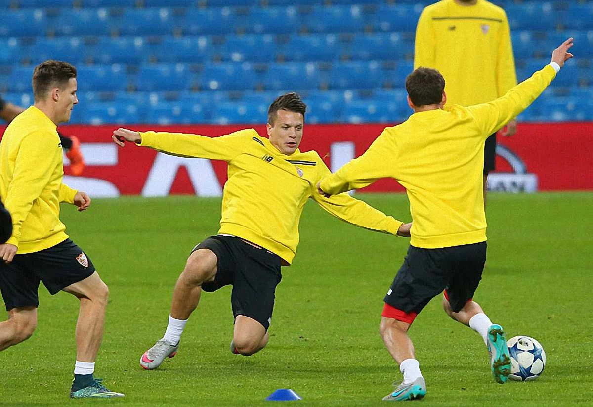 Коноплянка працює на тренуванні / gettyimages