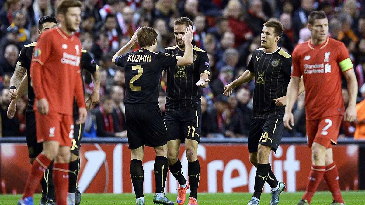 Девіч відкрив рахунок у грі з "Ліверпулем" / uefa.com