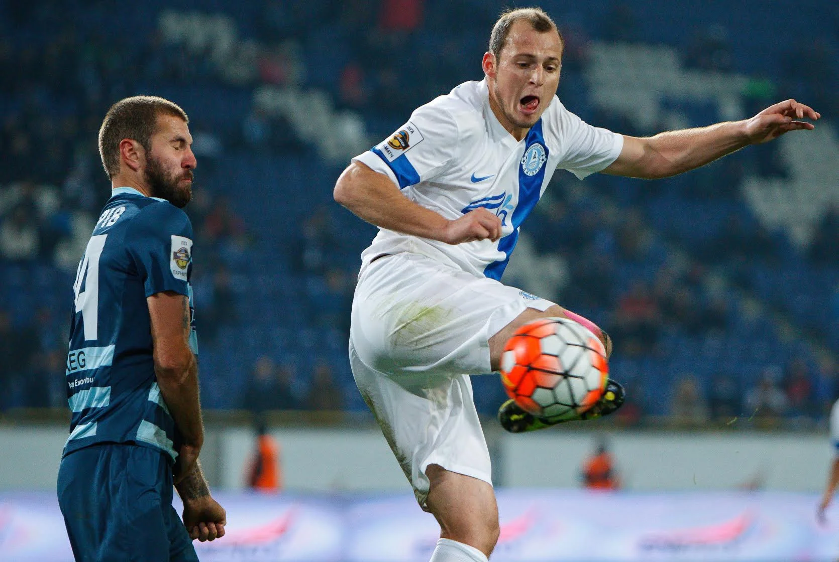 Роман Зозуля вийшов на заміну / фото прес-служби "Дніпра" (С. Козін)