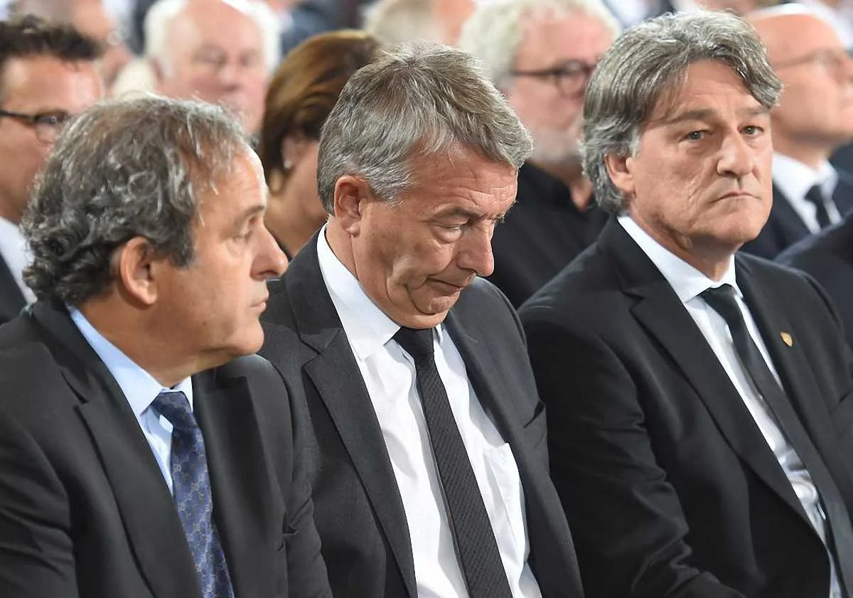 Мишель Платини (слева) / Getty Images