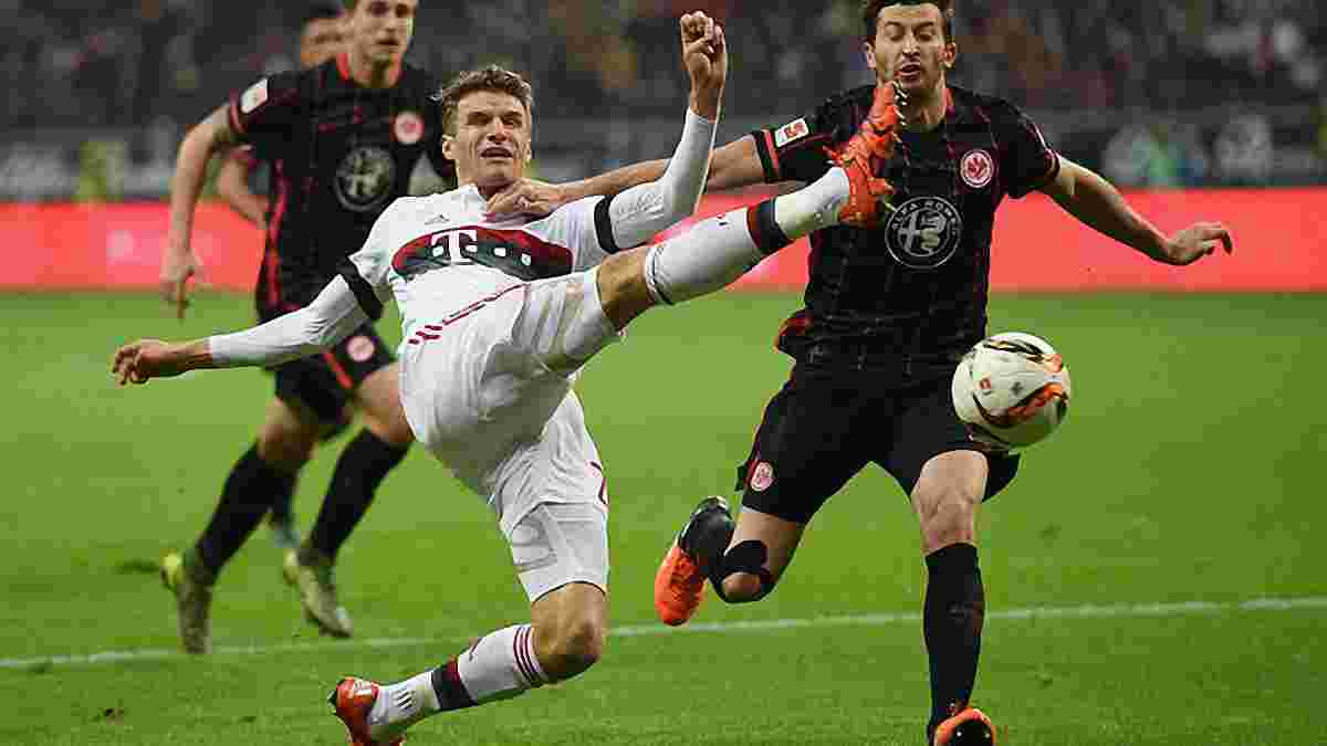 "Бавария" сенсационно теряет очки во Франкфурте