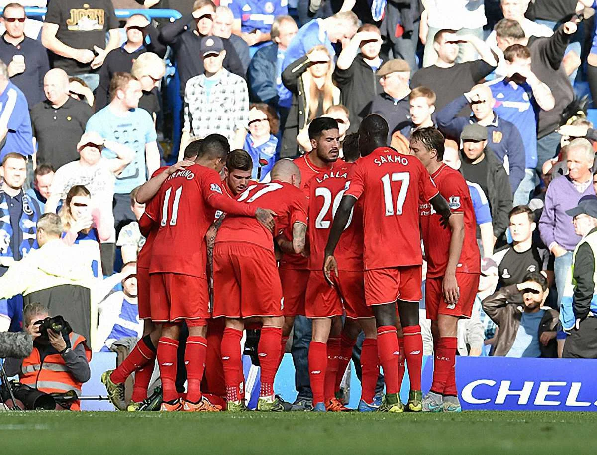 "Ліверпуль" святкує на "Стемфорд Брідж" / Getty images