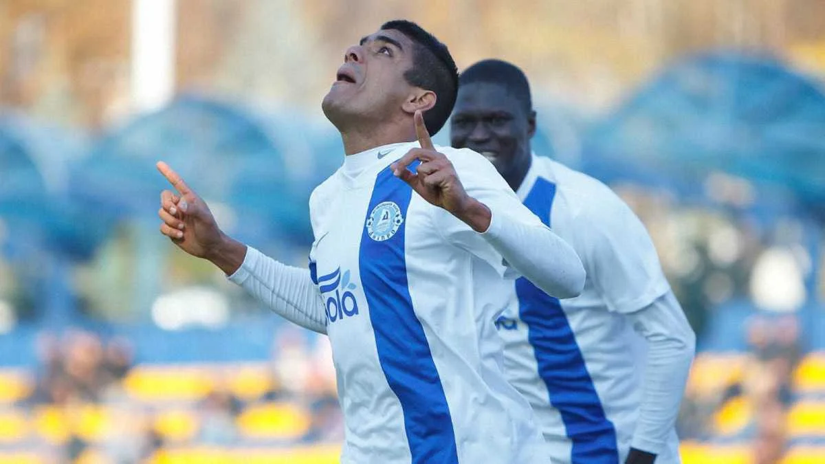 Лео Матос забив дебютний гол / фото ФК Дніпро