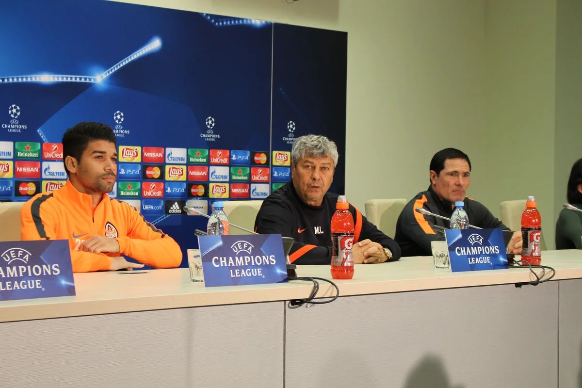 Передматчева прес-конференція "Шахтаря" / фото Юрій Шутка