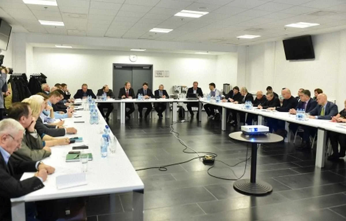 На "Олімпійському" відбулася нарада щодо безпеки на стадіонах / Фото ФФУ