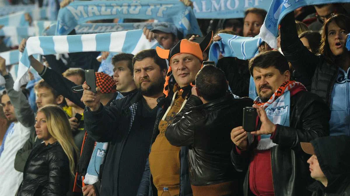 Фани "Мальме" і "Шахтаря" / фото ФК Шахтар