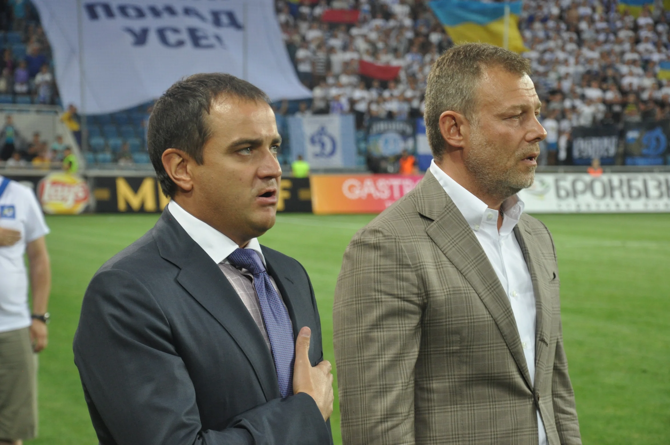 Андрей Павелко на Суперкубке Украины-2015 / Фото Виктор Перегняк