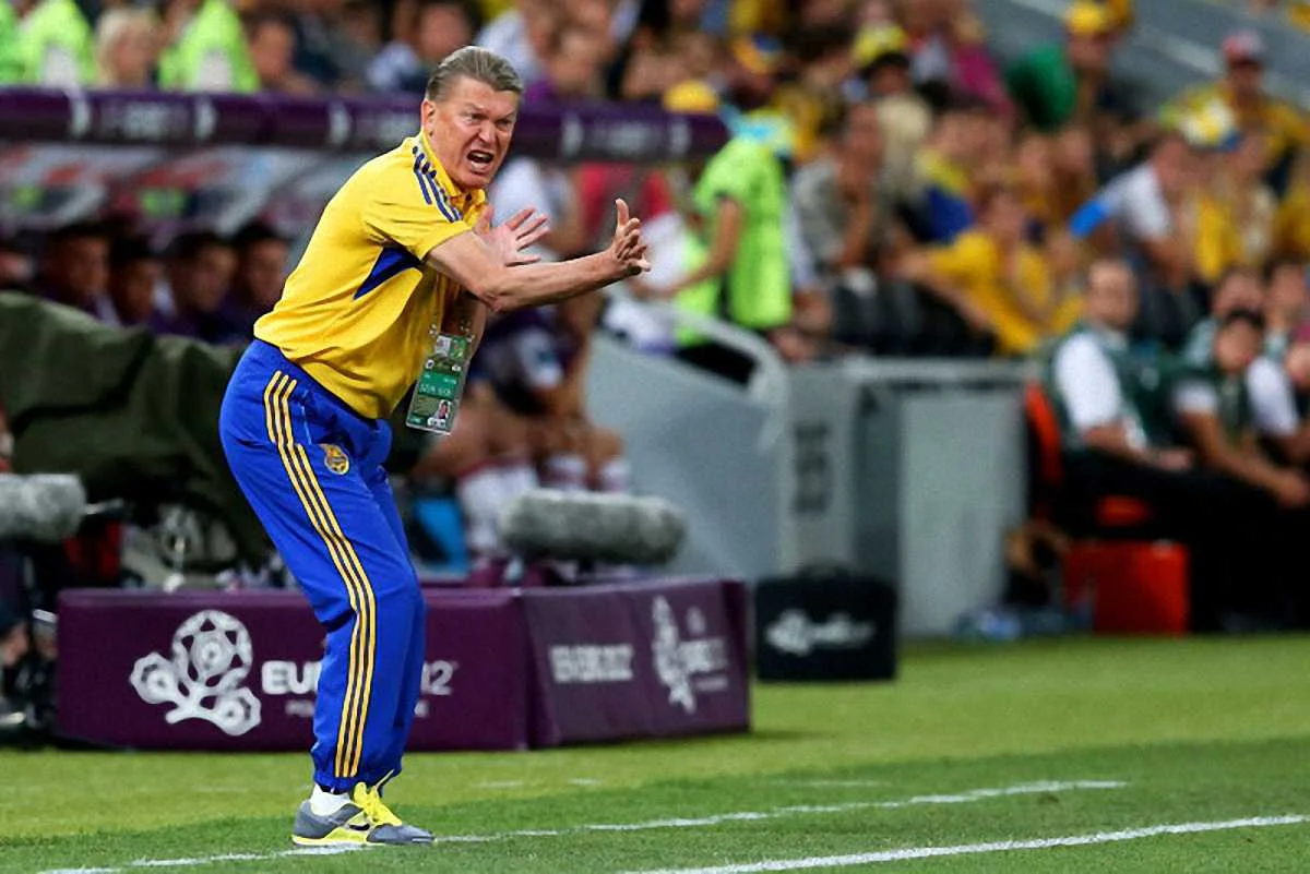 Блохин у руля сборной Украины / Getty Images